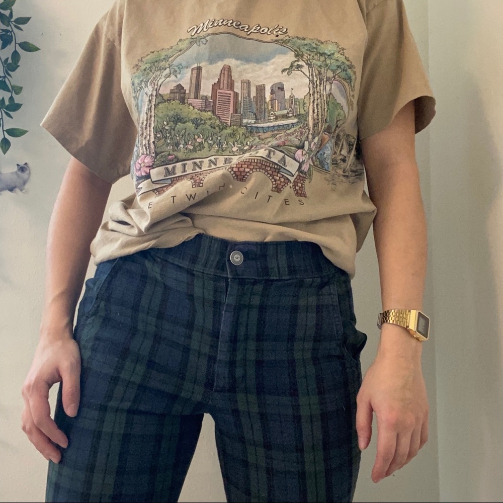 Hollister Plaid Pants
